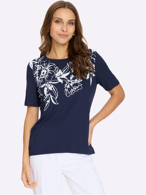 T-shirt à Manches Courtes Viscose - Taille Standard - Witt - Kiabi T-shirt à Manches Courtes Viscose - Taille Standard - Witt - Kiabi