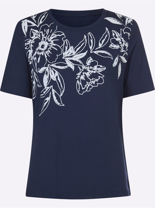 T-shirt à Manches Courtes Viscose - Taille Standard - Witt - Kiabi T-shirt à Manches Courtes Viscose - Taille Standard - Witt - Kiabi