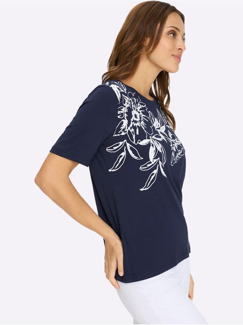 T-shirt à Manches Courtes Viscose - Taille Standard - Witt - Kiabi T-shirt à Manches Courtes Viscose - Taille Standard - Witt - Kiabi