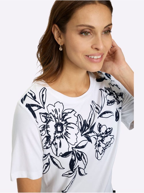 T-shirt à Manches Courtes Viscose - Taille Standard - Witt - Kiabi T-shirt à Manches Courtes Viscose - Taille Standard - Witt - Kiabi