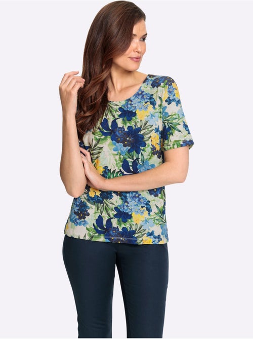 T-shirt à Manches Courtes Viscose - Taille Standard - Witt - Kiabi