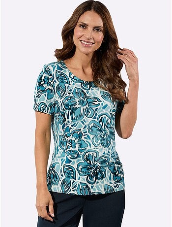 T-shirt à Manches Courtes Viscose - Taille Standard - Witt