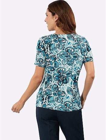 T-shirt à Manches Courtes Viscose - Taille Standard - Witt