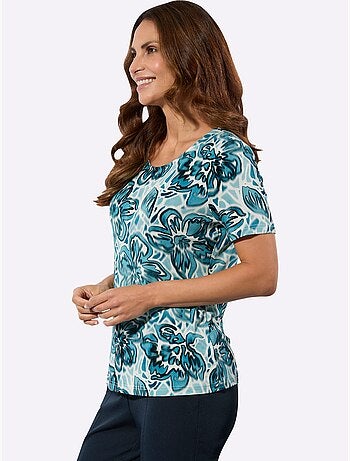 T-shirt à Manches Courtes Viscose - Taille Standard - Witt