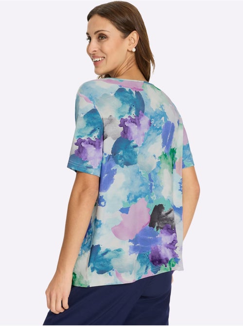 T-shirt à Manches Courtes Viscose - Taille Standard - Witt - Kiabi