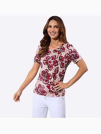 T-shirt à Manches Courtes Viscose - Taille Standard - Witt