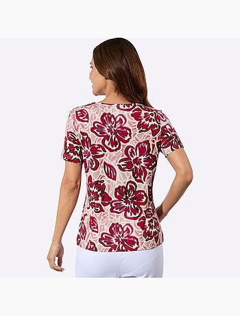 T-shirt à Manches Courtes Viscose - Taille Standard - Witt