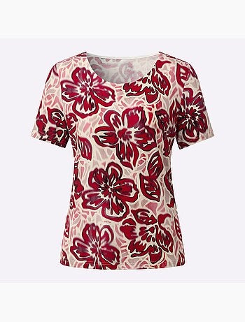 T-shirt à Manches Courtes Viscose - Taille Standard - Witt