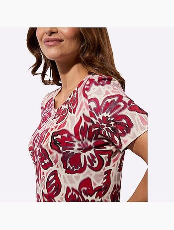 T-shirt à Manches Courtes Viscose - Taille Standard - Witt