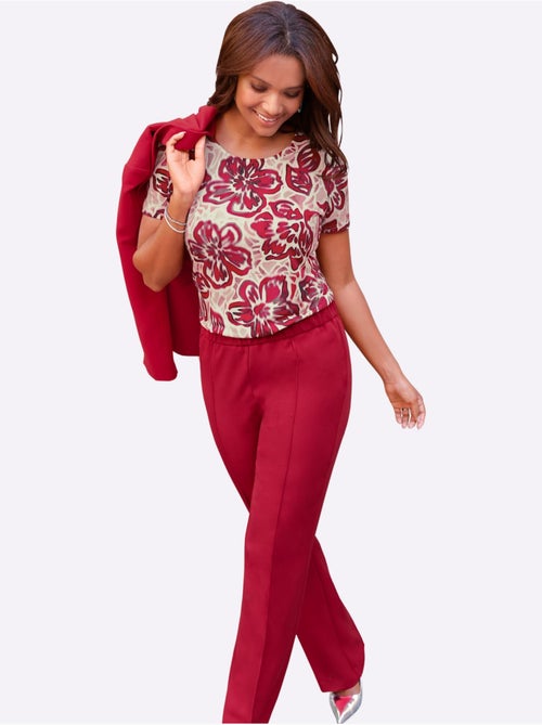 T-shirt à Manches Courtes Viscose - Taille Standard - Witt - Kiabi