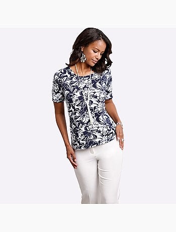 T-shirt à Manches Courtes Viscose - Taille Standard - Witt