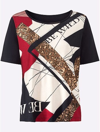 T-shirt à Manches Courtes Viscose - Taille Standard - Witt