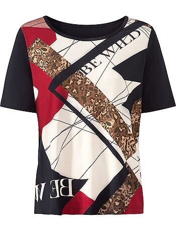 T-shirt à Manches Courtes Viscose - Taille Standard - Witt