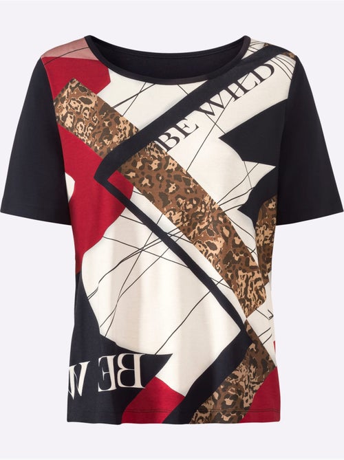 T-shirt à Manches Courtes Viscose - Taille Standard - Witt - Kiabi