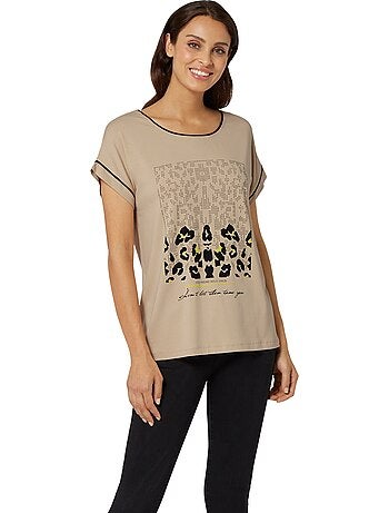 T-shirt à manches courtes viscose - taille standard - witt