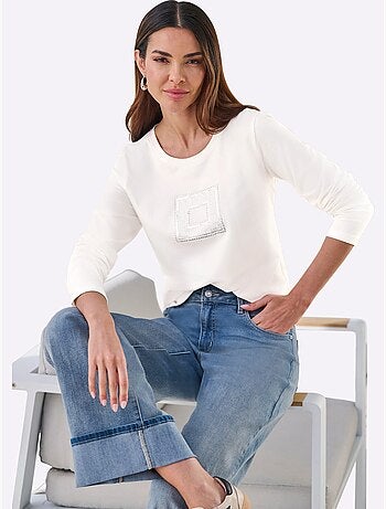 T-shirt à Manches Longues - Taille Standard - Helline