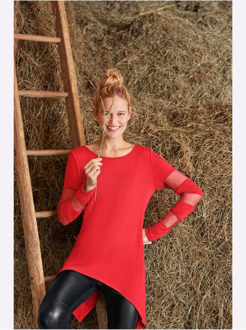 T-shirt à Manches Longues - Taille Standard - Helline - Kiabi