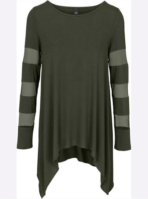 T-shirt à Manches Longues - Taille Standard - Helline - Kiabi T-shirt à Manches Longues - Taille Standard - Helline - Kiabi