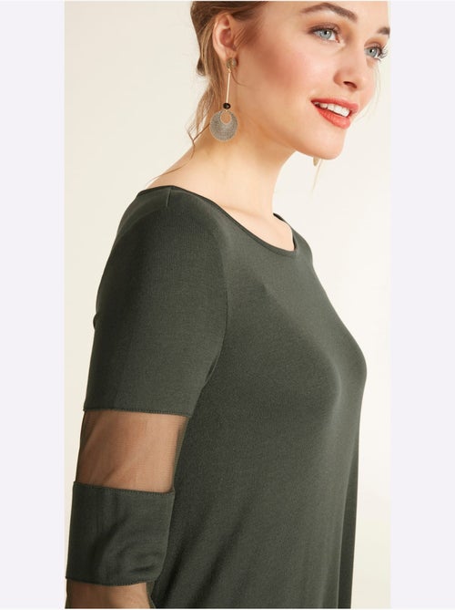 T-shirt à Manches Longues - Taille Standard - Helline - Kiabi T-shirt à Manches Longues - Taille Standard - Helline - Kiabi