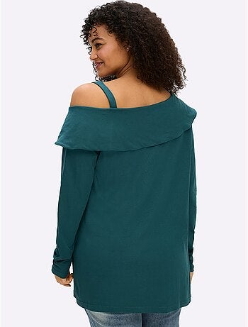 T-shirt à Manches Longues - Taille Standard - Sheego
