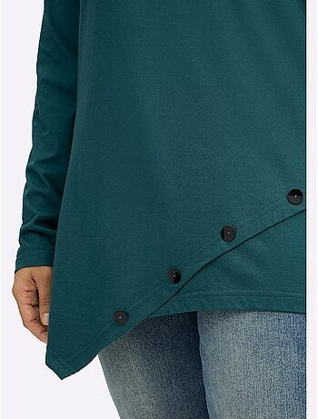 T-shirt à Manches Longues - Taille Standard - Sheego
