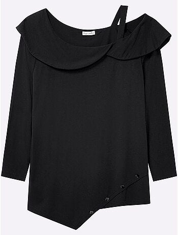 T-shirt à Manches Longues - Taille Standard - Sheego