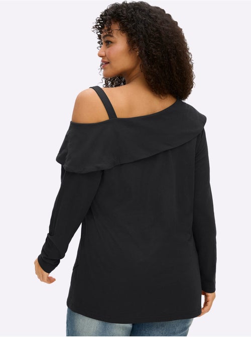 T-shirt à Manches Longues - Taille Standard - Sheego - Kiabi