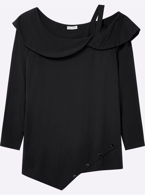 T-shirt à Manches Longues - Taille Standard - Sheego - Kiabi