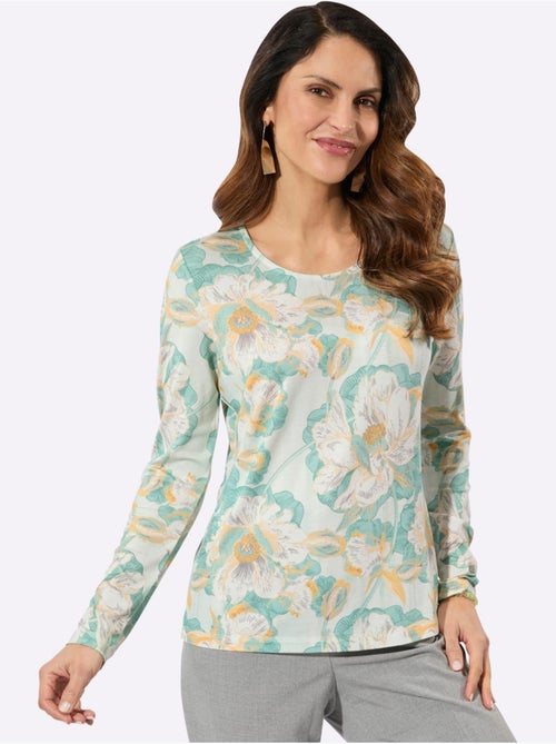 T-shirt à Manches Longues - Taille Standard - Witt - Kiabi