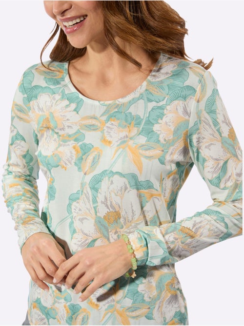 T-shirt à Manches Longues - Taille Standard - Witt - Kiabi