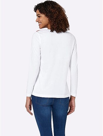 T-shirt à manches longues 50% coton - taille standard - witt