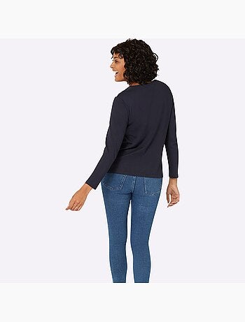 T-shirt à manches longues 50% coton - taille standard - witt