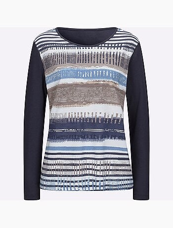 T-shirt à manches longues 50% coton - taille standard - witt