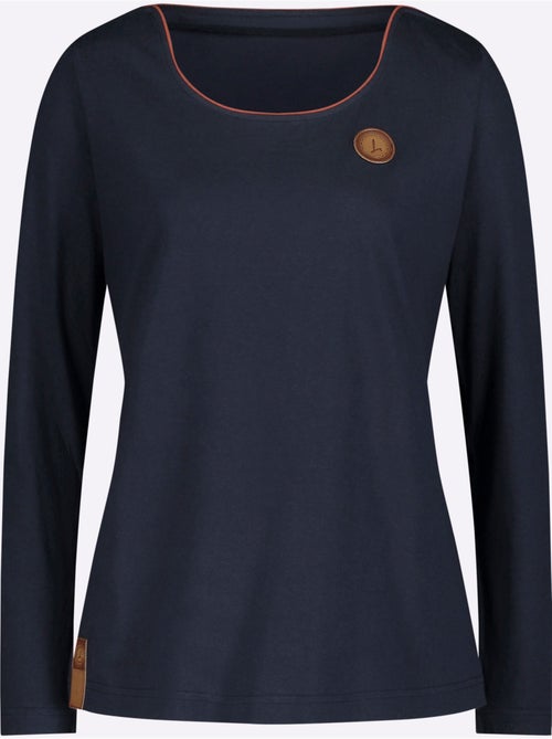 T-shirt à manches longues 50% coton - taille standard - witt - Kiabi T-shirt à manches longues 50% coton - taille standard - witt - Kiabi