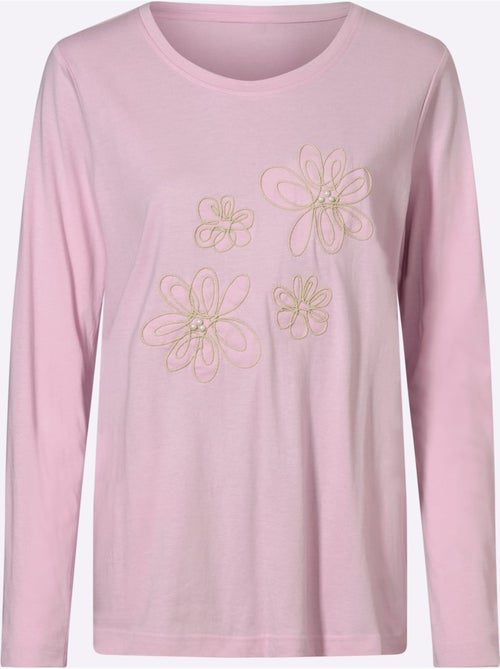 T-shirt à Manches Longues 50% Coton - Taille Standard - Witt - Kiabi T-shirt à Manches Longues 50% Coton - Taille Standard - Witt - Kiabi