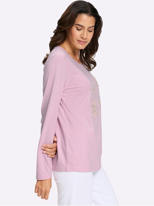 T-shirt à Manches Longues 50% Coton - Taille Standard - Witt - Kiabi T-shirt à Manches Longues 50% Coton - Taille Standard - Witt - Kiabi
