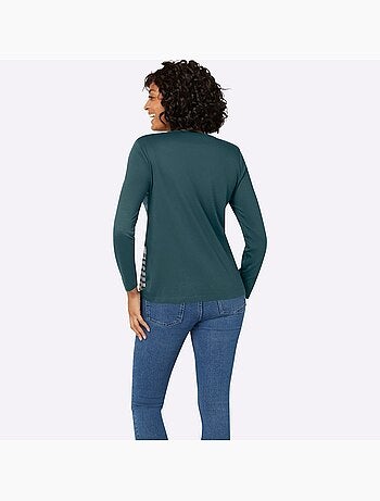 T-shirt à manches longues 50% coton - taille standard - witt