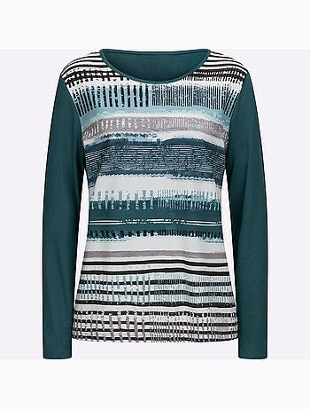 T-shirt à manches longues 50% coton - taille standard - witt