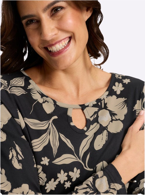 T-shirt à Manches Longues 50% Coton Et 50% Modal - Taille Standard - Witt - Kiabi T-shirt à Manches Longues 50% Coton Et 50% Modal - Taille Standard - Witt - Kiabi