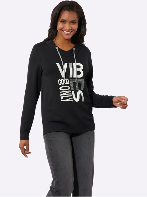 T-shirt à Manches Longues 50% Modal - Taille Standard - Witt - Kiabi