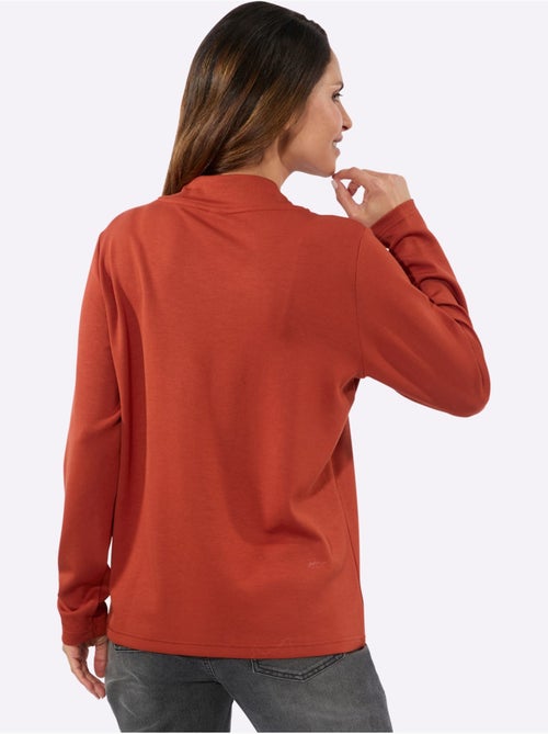 T-shirt à Manches Longues 50% Modal - Taille Standard - Witt - Kiabi T-shirt à Manches Longues 50% Modal - Taille Standard - Witt - Kiabi