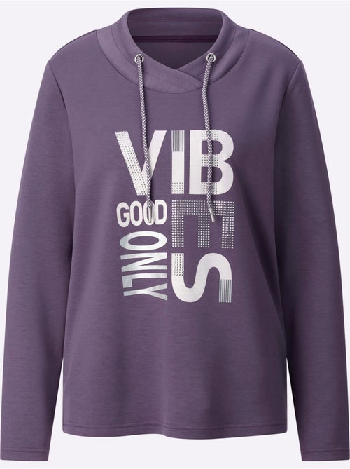 T-shirt à Manches Longues 50% Modal - Taille Standard - Witt - Kiabi
