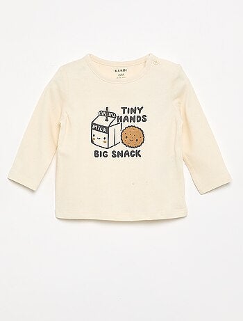 T-shirt à manches longues avec animation