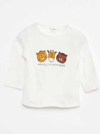 T-shirt à manches longues avec animation