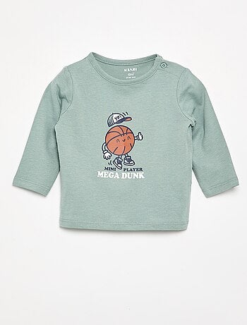 T-shirt à manches longues avec animation