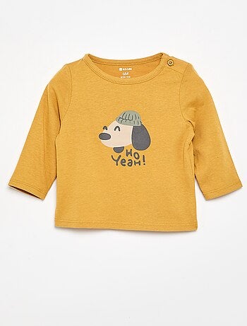 T-shirt à manches longues avec animation