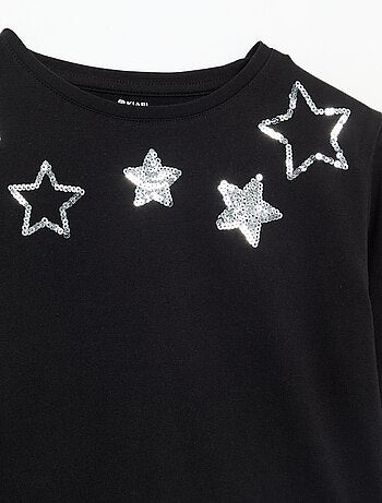 T-shirt à manches longues avec animation