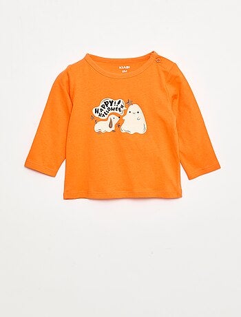 T-shirt à manches longues avec animation