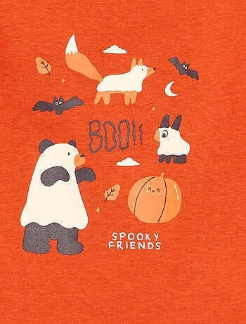 T-shirt à manches longues avec animation