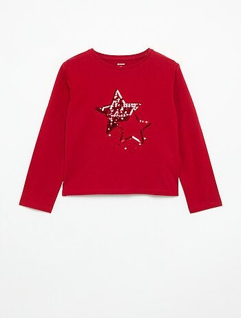 T-shirt à manches longues avec animation